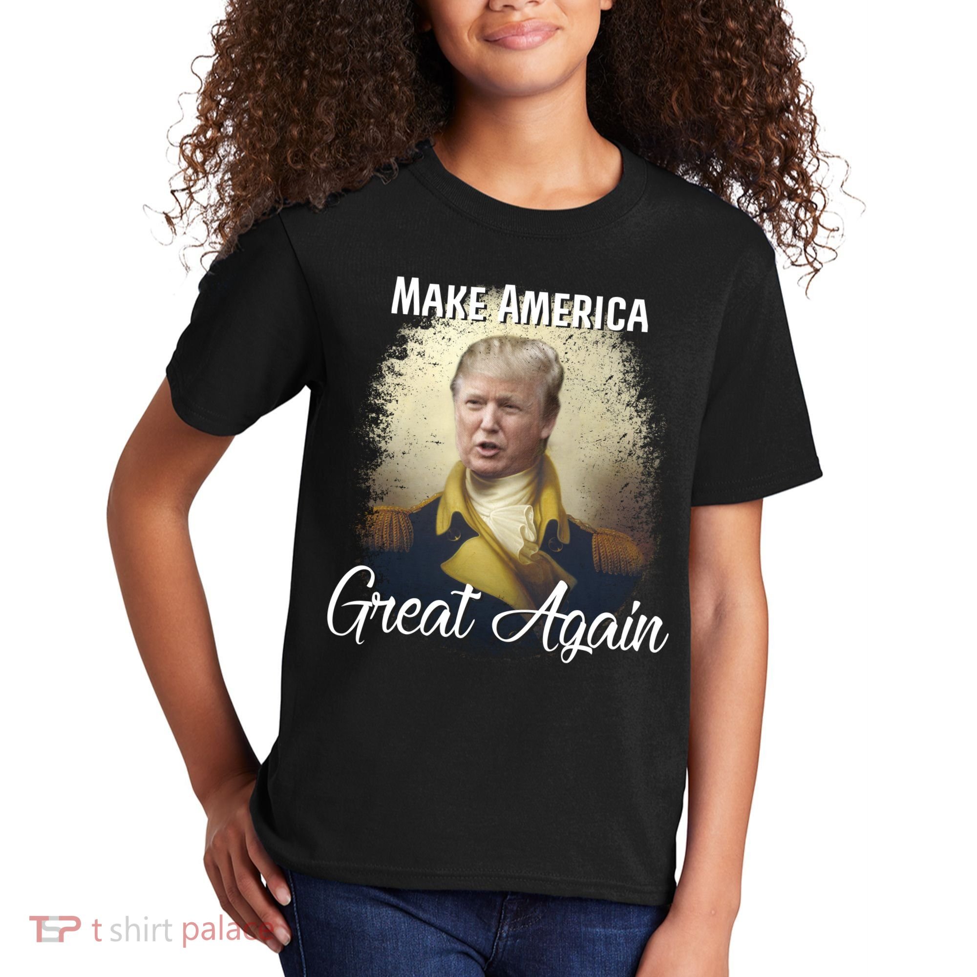 Make America Great Again Historic Trump Kids T-Shirt