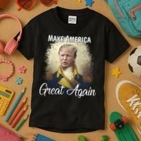 Make America Great Again Historic Trump Kids T-Shirt thumb 3