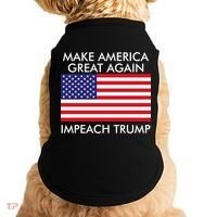 Make America Great Again Impeach Trump Anti Trump Doggie Tank thumb 0