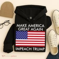 Make America Great Again Impeach Trump Anti Trump Hoodie thumb 4
