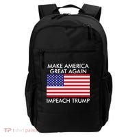 Make America Great Again Impeach Trump Anti Trump Backpack thumb 0