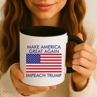 Make America Great Again Impeach Trump Anti Trump Coffee Mug thumb 3