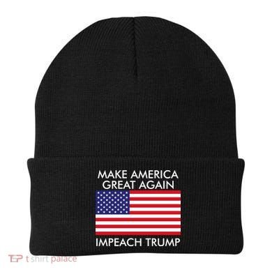 Make America Great Again Impeach Trump Anti Trump Beanie