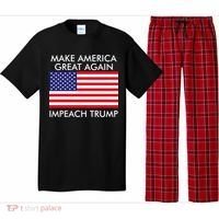 Make America Great Again Impeach Trump Anti Trump Pajama Set thumb 0