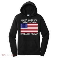 Make America Great Again Impeach Trump Anti Trump Women's Hoodie thumb 0