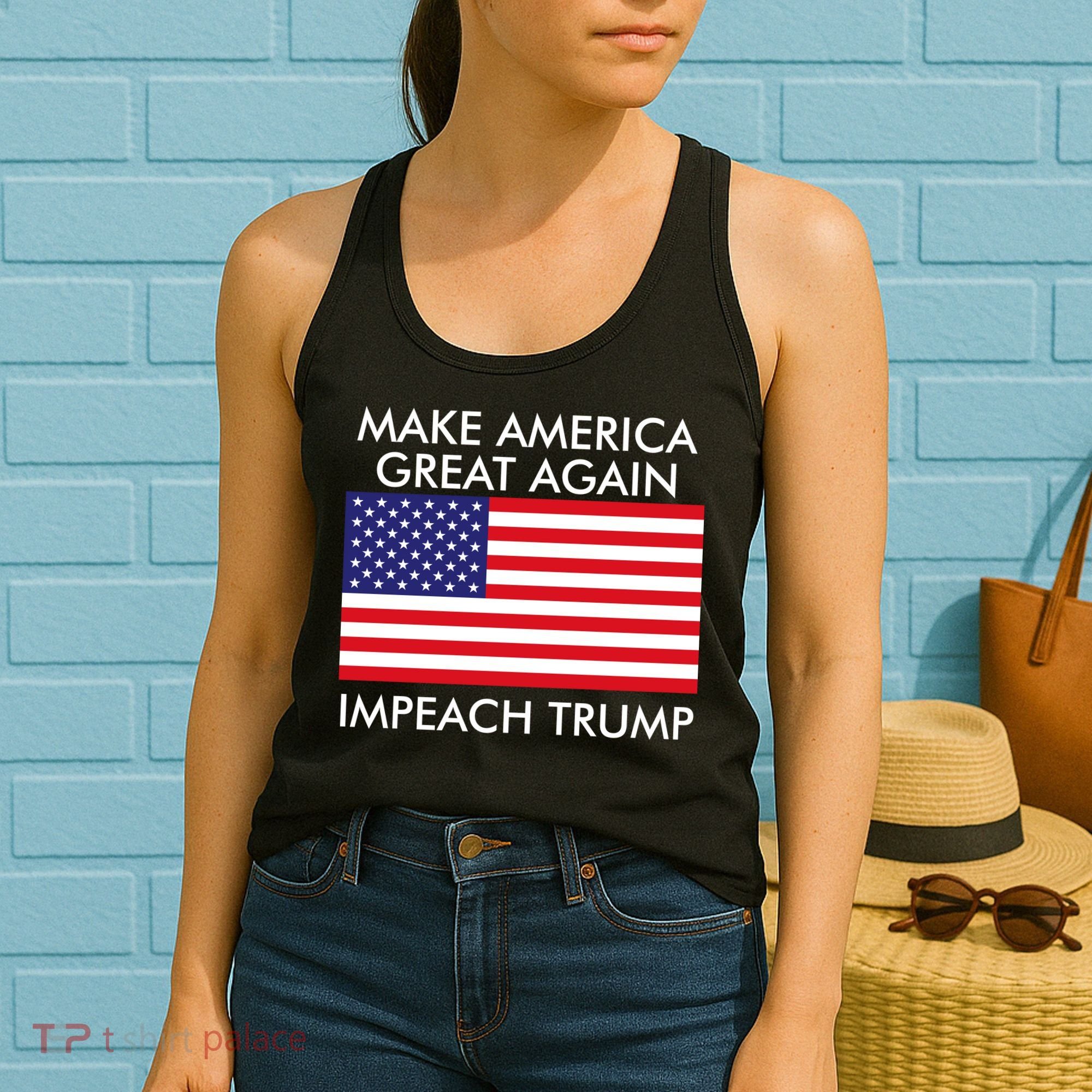Make America Great Again Impeach Trump Anti Trump Women's Tank Top