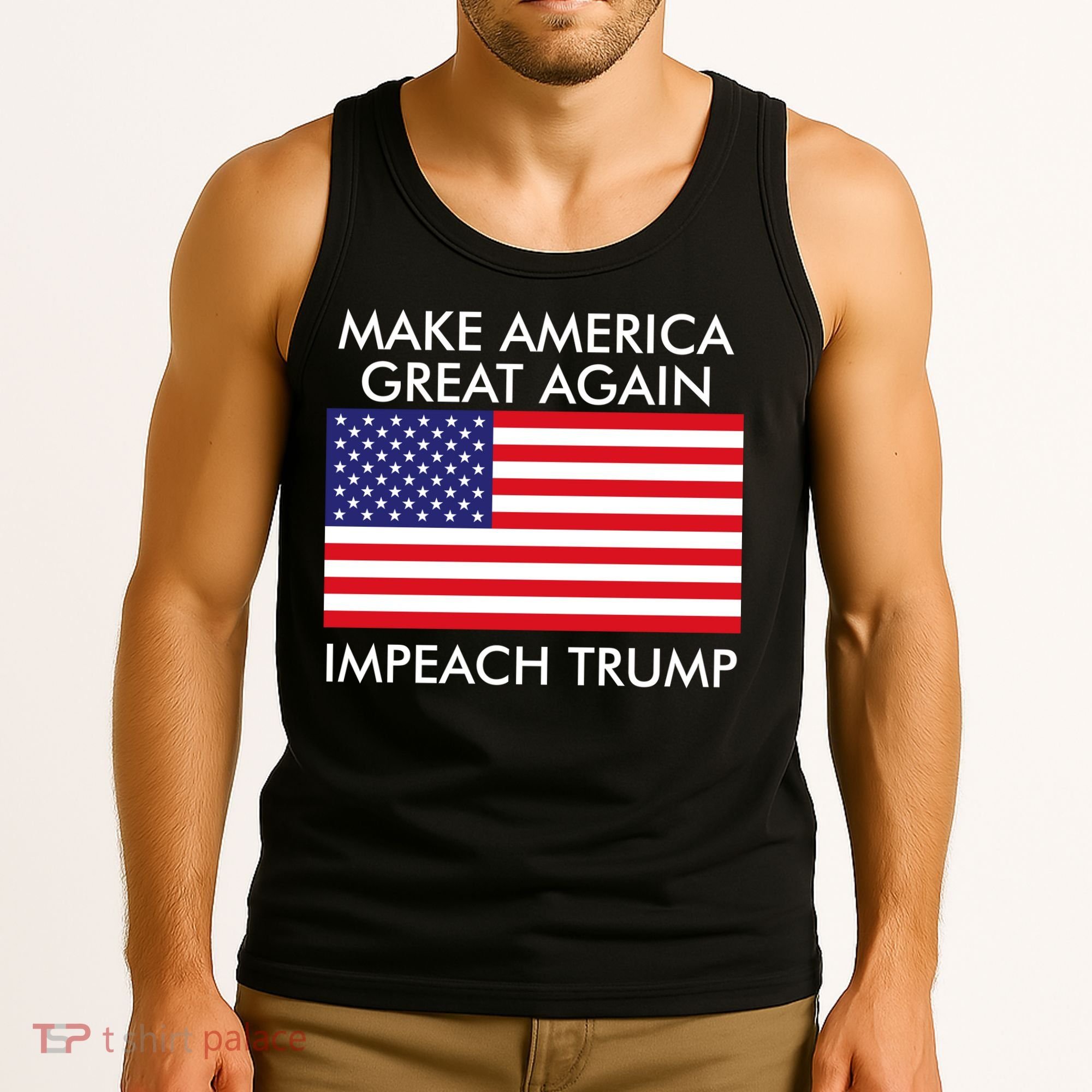 Make America Great Again Impeach Trump Anti Trump Tank Top