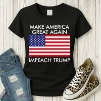 Make America Great Again Impeach Trump Anti Trump Women's T-Shirt thumb 3