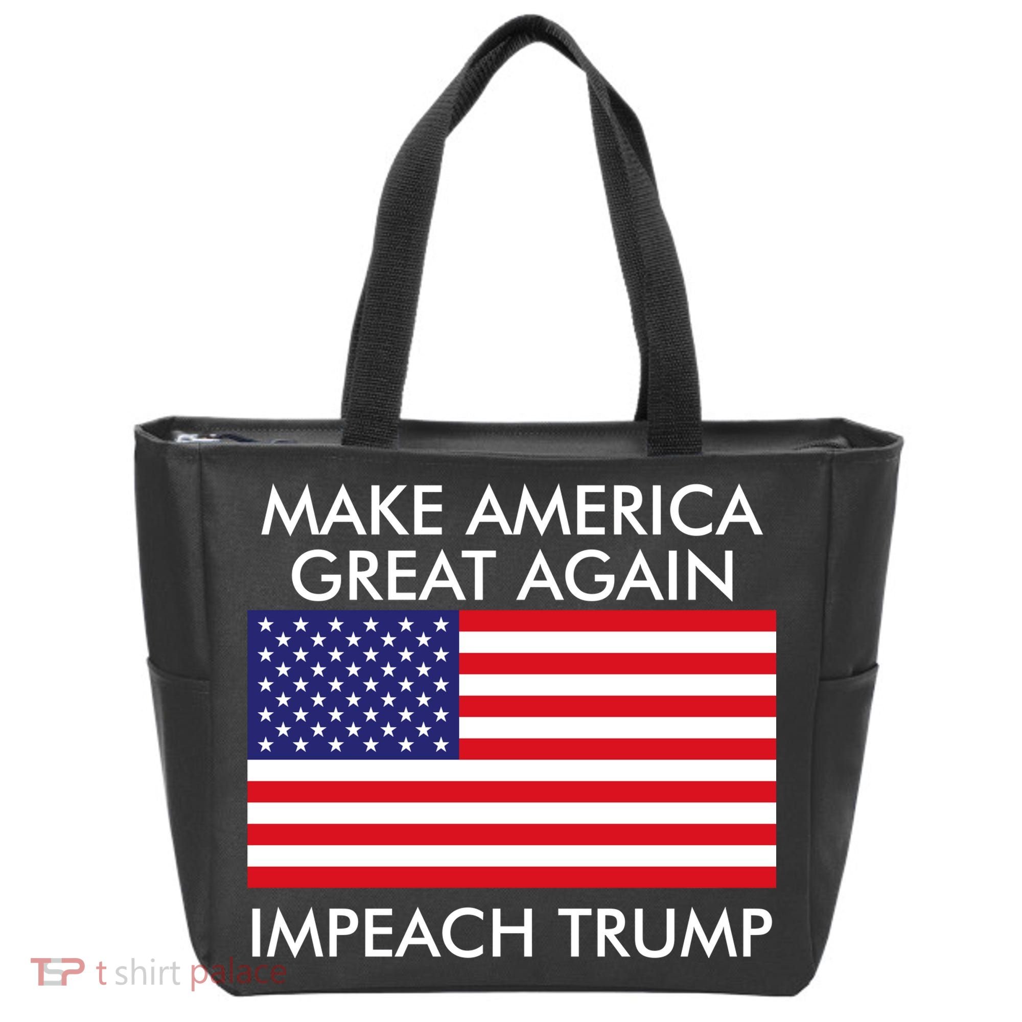 Make America Great Again Impeach Trump Anti Trump Tote Bag