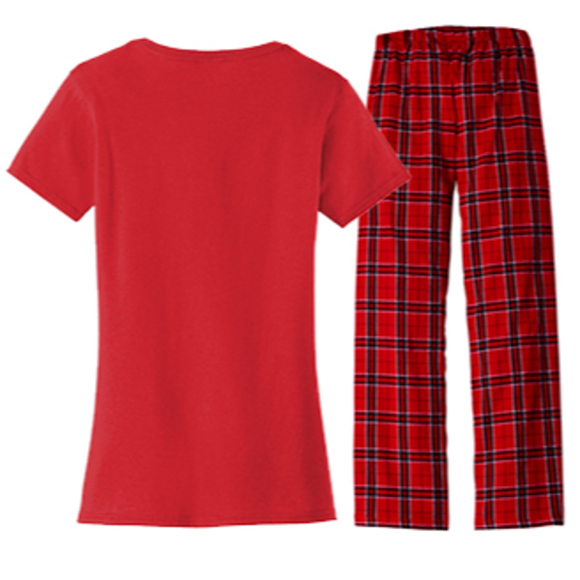 Make America Great Again Russian Language Translation Text Women's Flannel Pajama Set