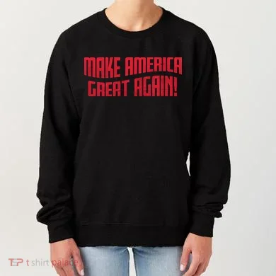 Make America Great Again Simple Logo Women's Sweatshirt