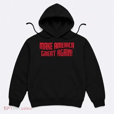 Make America Great Again Simple Logo Hoodie