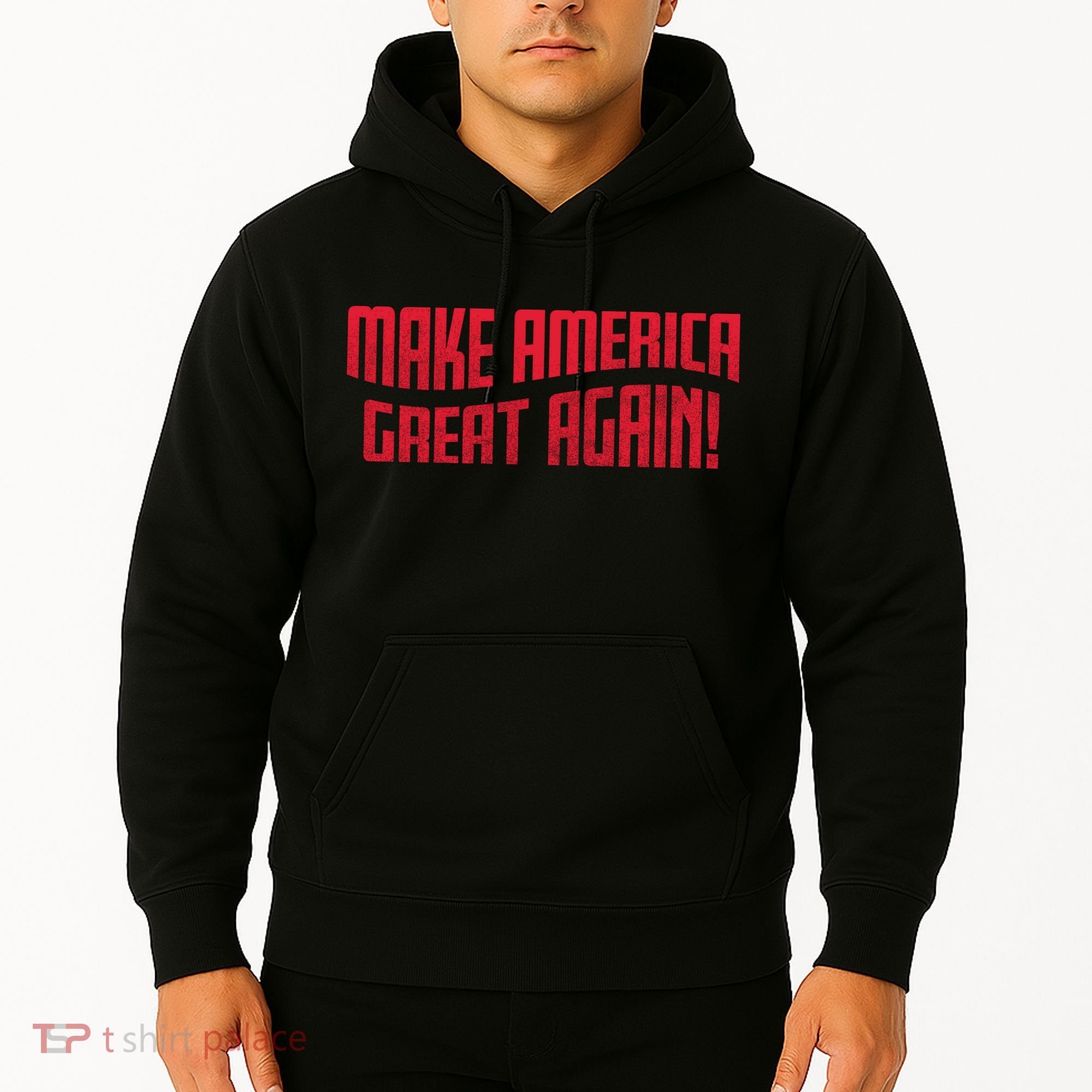 Make America Great Again Simple Logo Hoodie