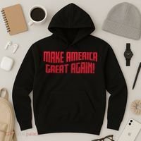 Make America Great Again Simple Logo Hoodie thumb 3