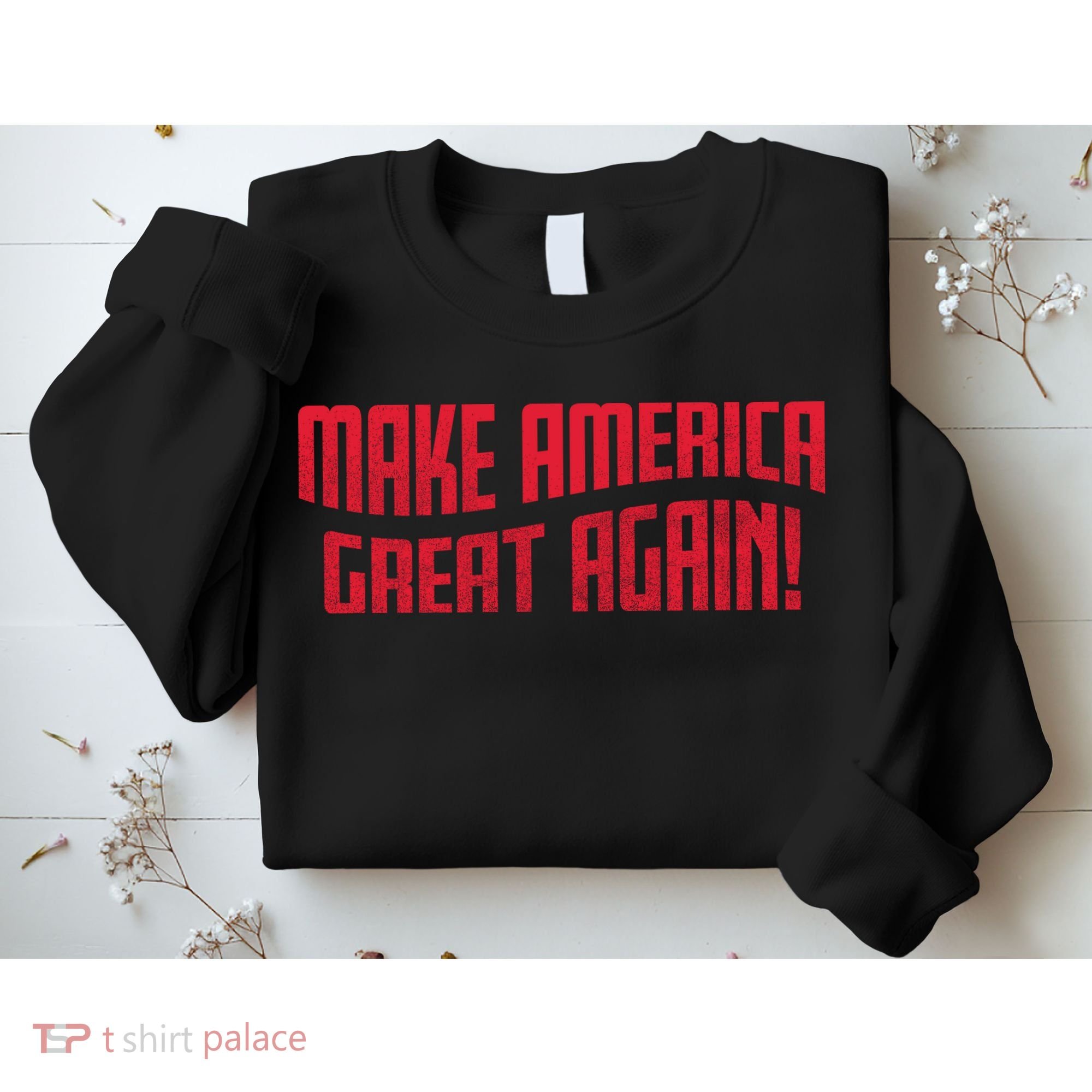 Make America Great Again Simple Logo Sweatshirt