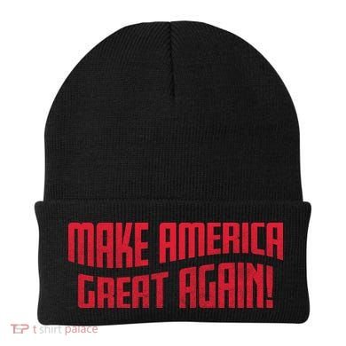 Make America Great Again Simple Logo Beanie