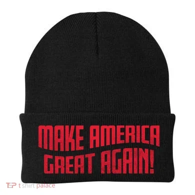 Make America Great Again Simple Logo Beanie