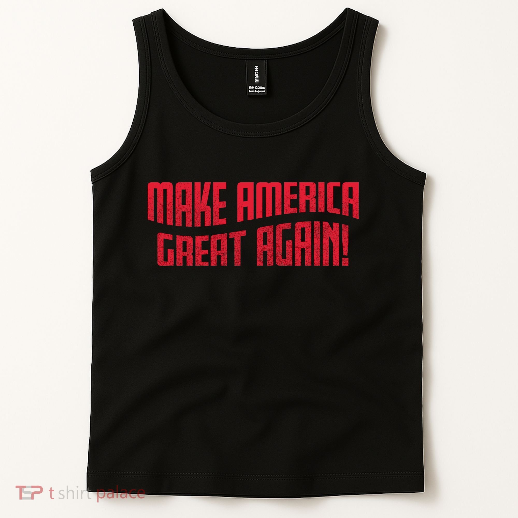 Make America Great Again Simple Logo Tank Top