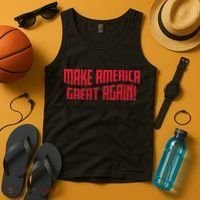 Make America Great Again Simple Logo Tank Top thumb 4