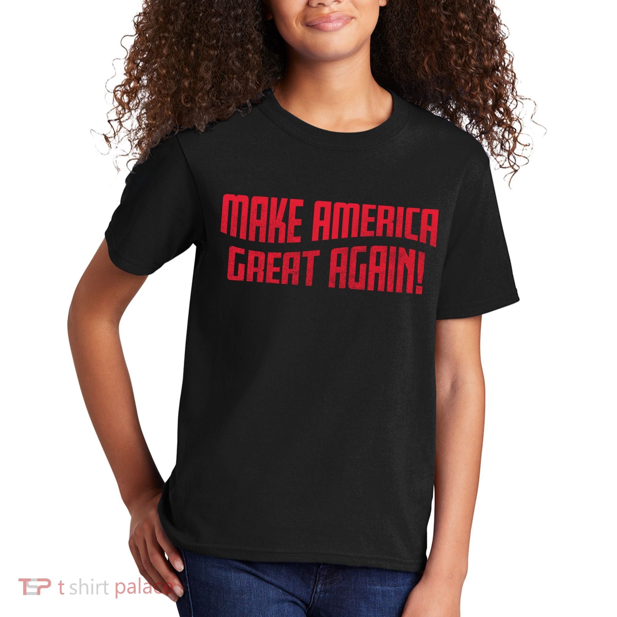 Make America Great Again Simple Logo Kids T-Shirt