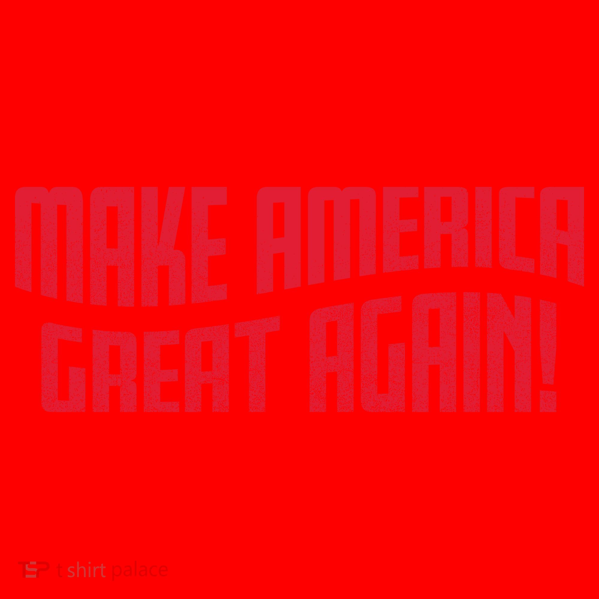 Make America Great Again Simple Logo Santa Hat