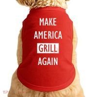 Make America Grill Again Doggie Tank thumb 0