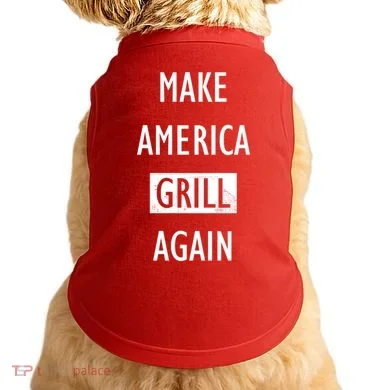 Make America Grill Again Doggie Tank