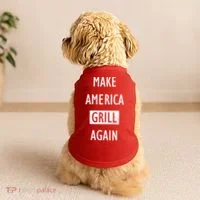 Make America Grill Again Doggie Tank thumb 2