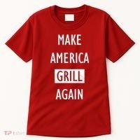 Make America Grill Again Tall T-Shirt thumb 0