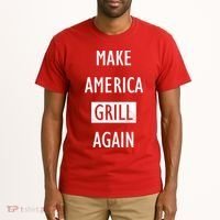 Make America Grill Again Tall T-Shirt thumb 2