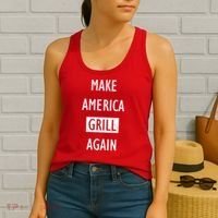 Make America Grill Again Women's Tank Top thumb 2