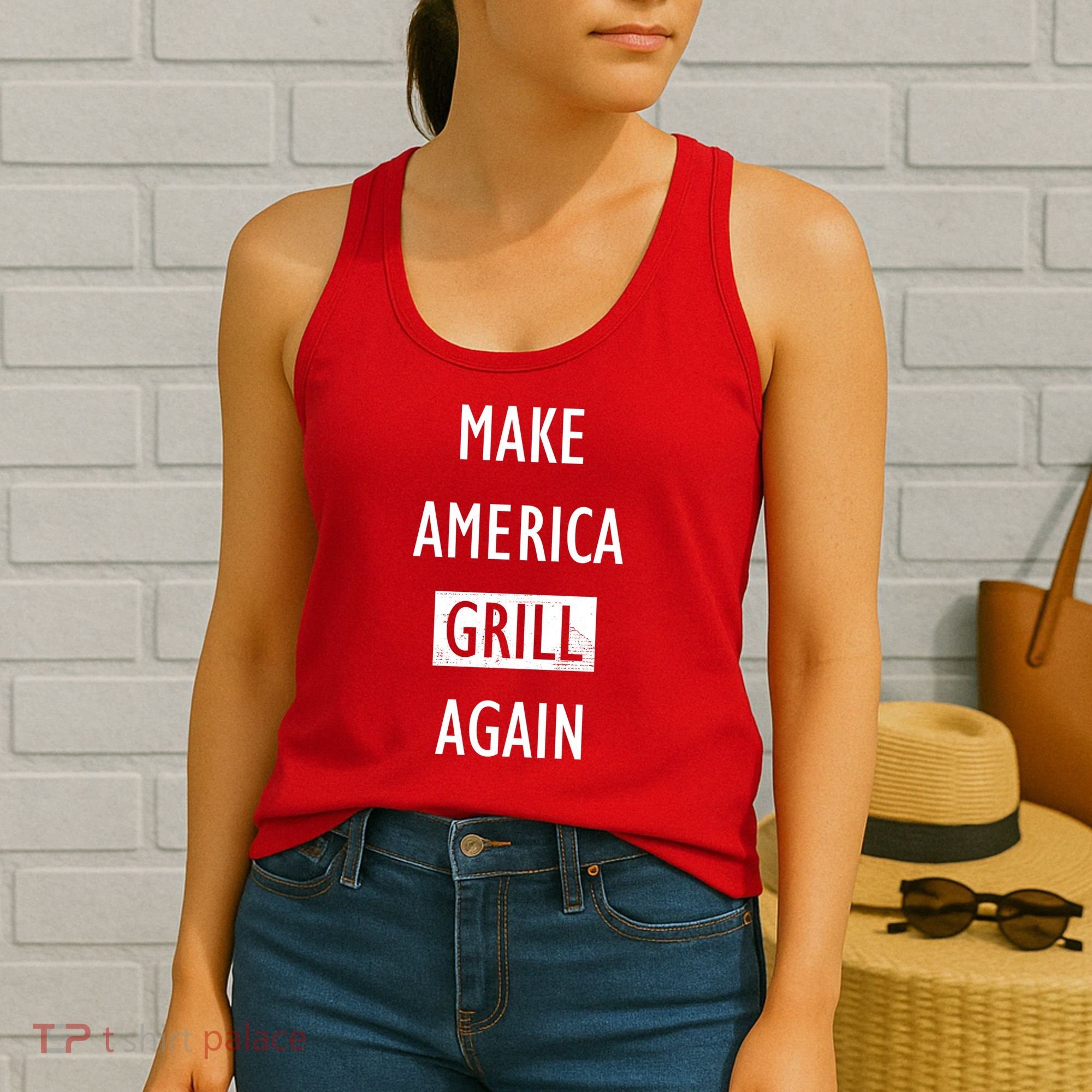 Make America Grill Again Women's Tank Top