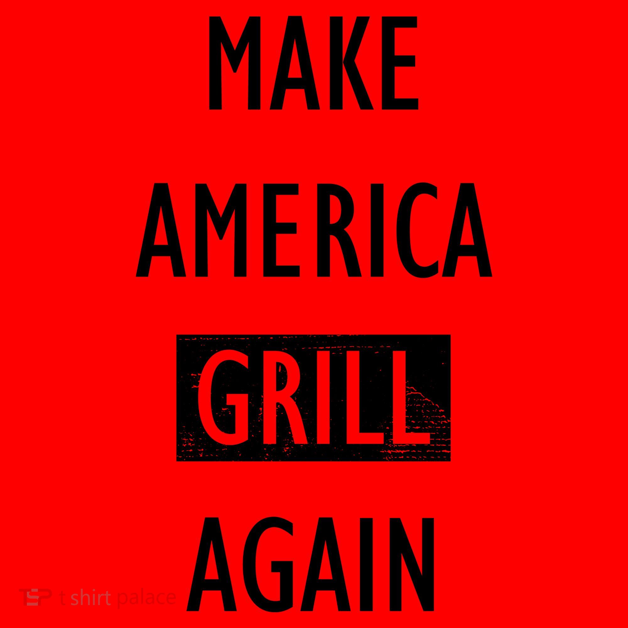 Make America Grill Again Santa Hat