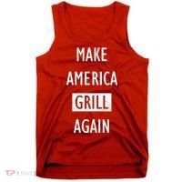 Make America Grill Again Tank Top thumb 0