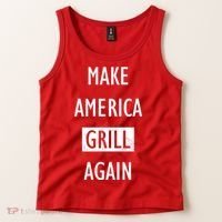 Make America Grill Again Tank Top thumb 2
