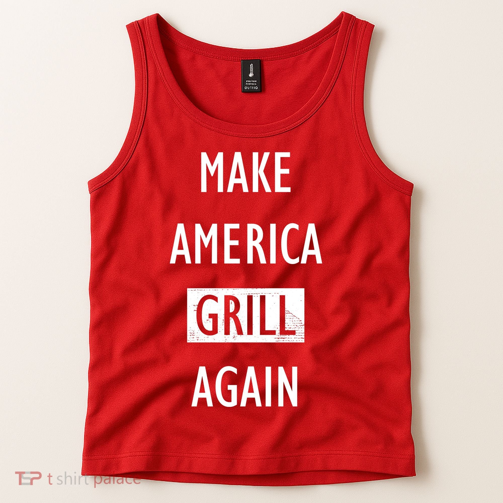 Make America Grill Again Tank Top