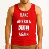 Make America Grill Again Tank Top thumb 3