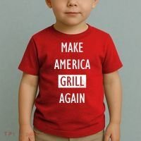 Make America Grill Again Toddler T-Shirt thumb 2