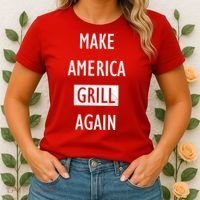 Make America Grill Again Women's T-Shirt thumb 2