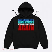 Make America Not A Bunch Of Sissies Hoodie thumb 0