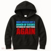 Make America Not A Bunch Of Sissies Kids Hoodie thumb 0