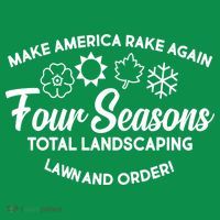 Make America Rake Again Four Seasons Ornament thumb 1