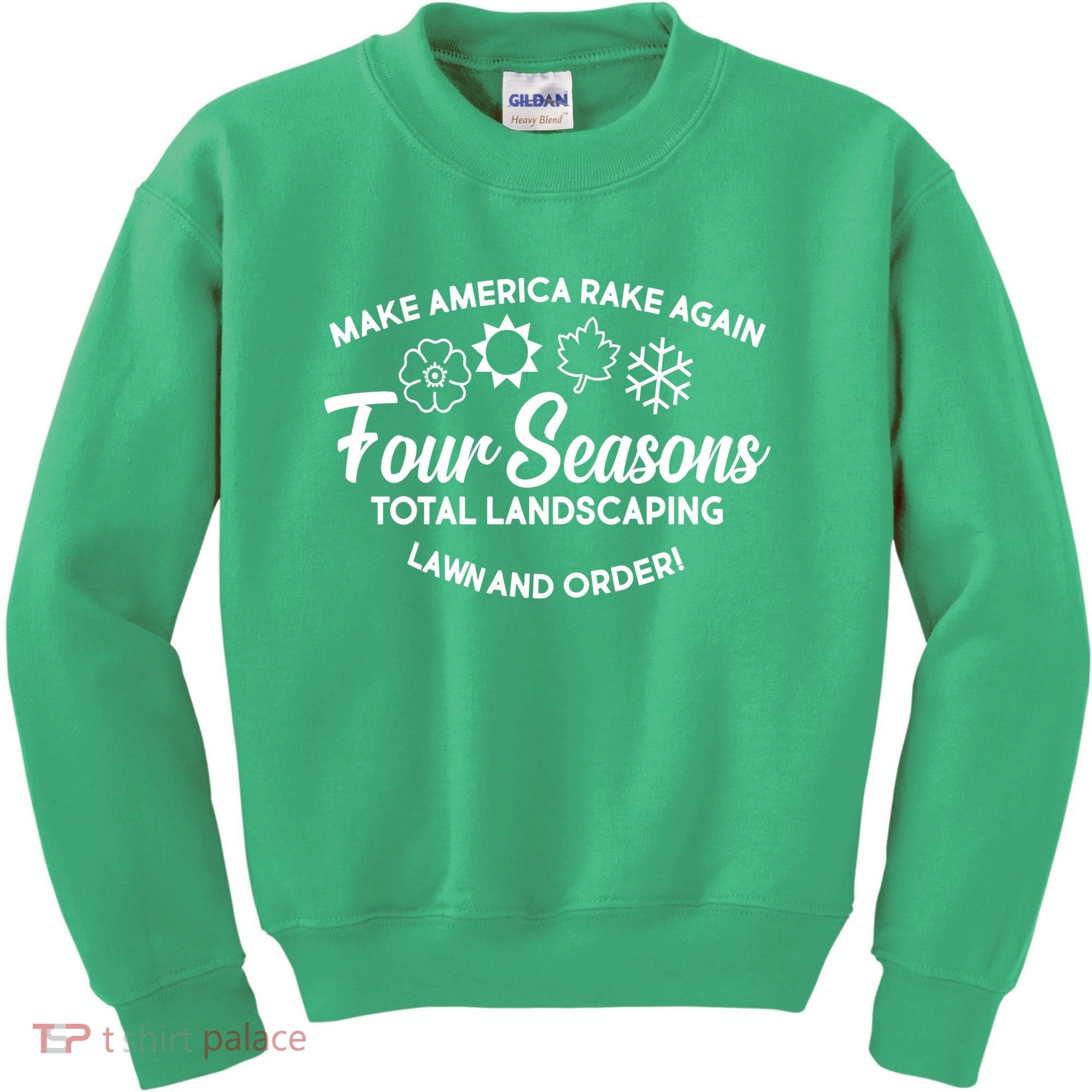 Make America Rake Again Four Seasons Kids Sweatshirt