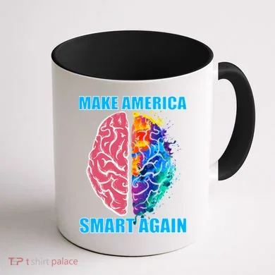 Make America Smart Again Coffee Mug back