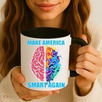 Make America Smart Again Coffee Mug thumb 3
