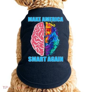 Make America Smart Again Doggie Tank