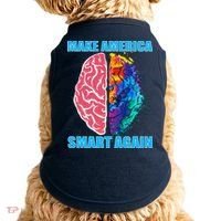 Make America Smart Again Doggie Tank thumb 0