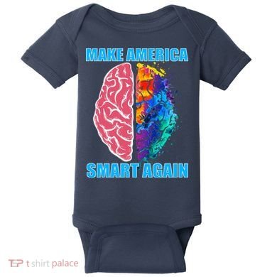 Make America Smart Again Baby Bodysuit