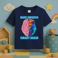 Make America Smart Again Toddler T-Shirt thumb 3