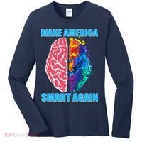 Make America Smart Again Women's Long Sleeve Shirt thumb 0